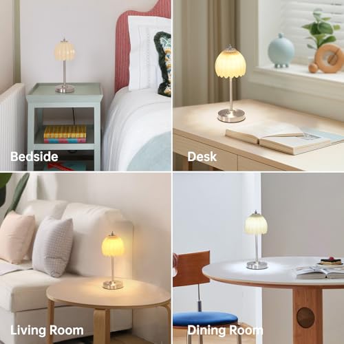 Tulip Table Lamp with 5200mAh Battery & Touch Control