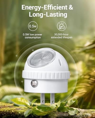 Plug in Night Lights into Wall (4 Count)