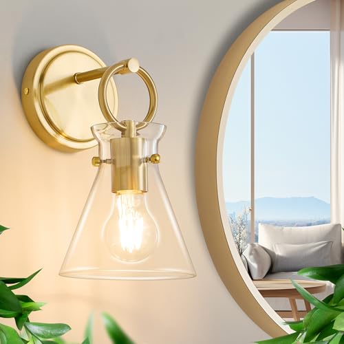 Gold Wall Sconce 1
