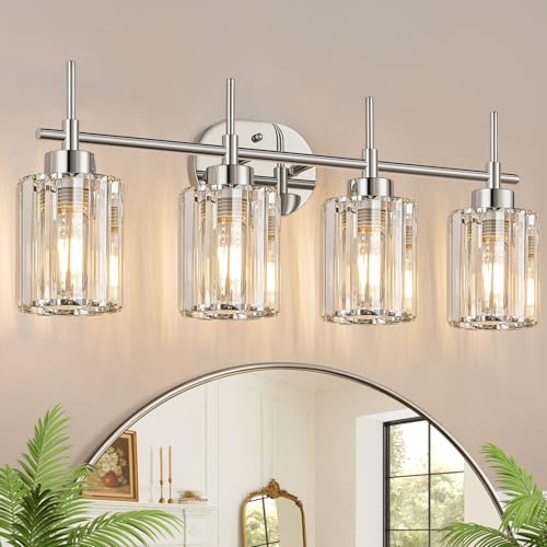 Modern K9 Crystal Bathroom Vanity Light Fixtures