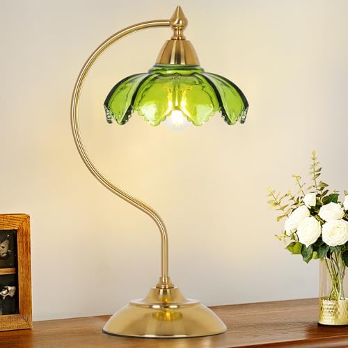 Glass Beside Table Lamp for Bedroom