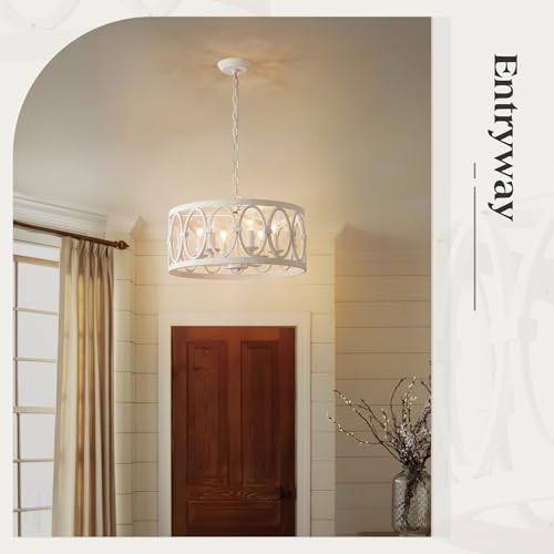 Farmhouse Antique Chandelier for Dining Room Kitchen Island 6 (6 Count)