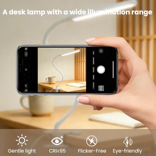 Clip on LED Light for Easel Painting & Nail Tech