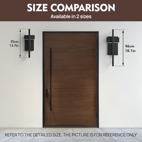 Modern Large Outdoor Wall Lights 3000K Integrated LED Outdoor Wall Sconces Lighting