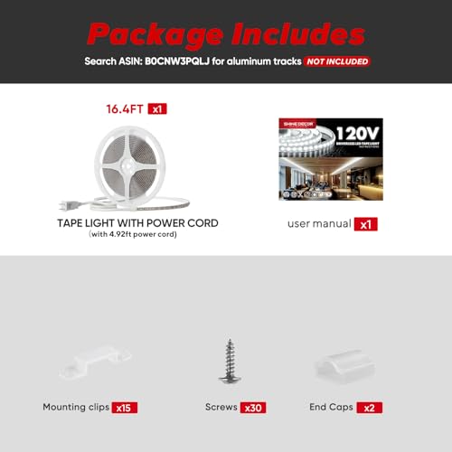 LED Strip Light Super Bright 4000LM
