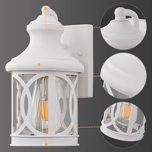 2 Pack Outdoor Wall Lights (2 Count)