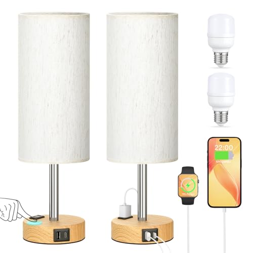 Touch Bedside Table Lamps Set of 2 (2 Count)