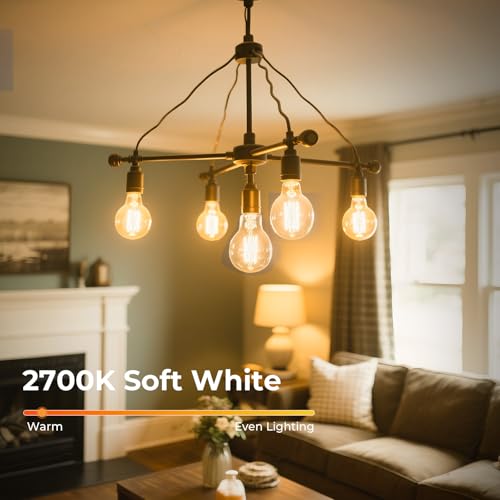 Dimmable A19 E26 LED Bulb 60 watt Equivalent (6 Count)