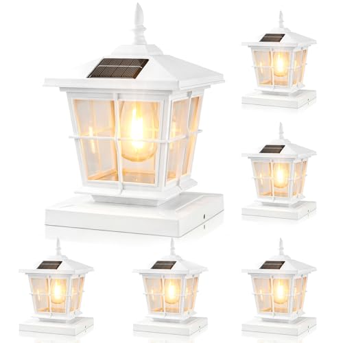 Solar Post Cap Light 6pack (6 Count)