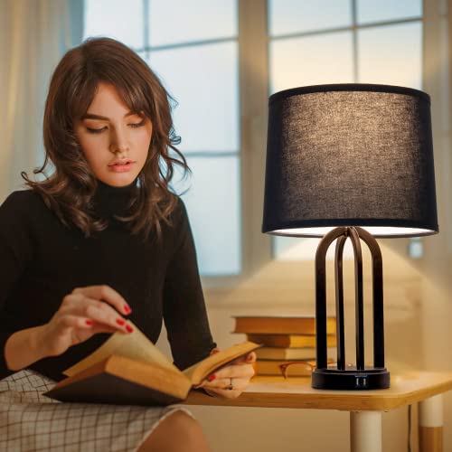 Black Lamp Shades Set of 2 (2 Count)