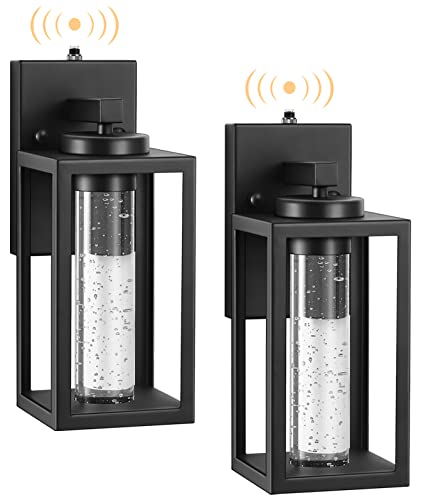 2 Pack Exterior Garage Lighting Fixtures Wall Mount (2 Count)