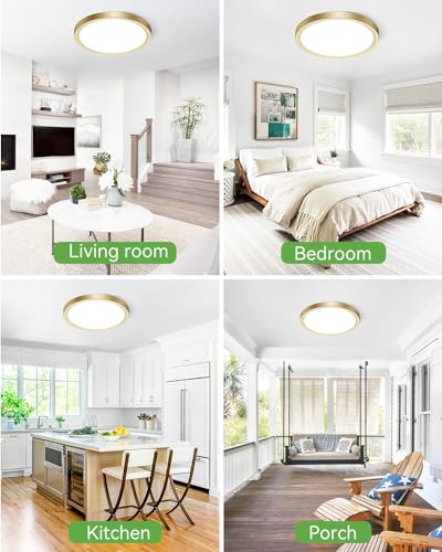 LED Ceiling Light Golden