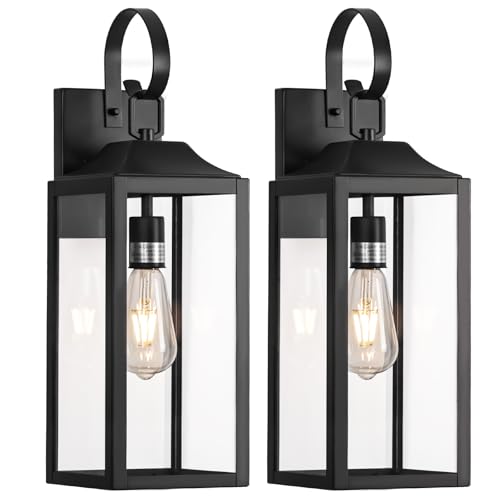 19" Large Outdoor Light Fixture 2 Pack (2 Count)