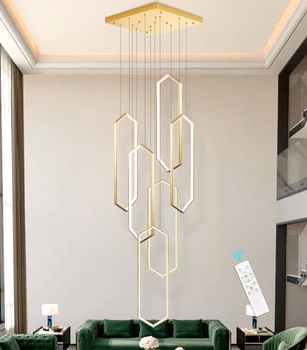 6 Rings Chandelier Modern