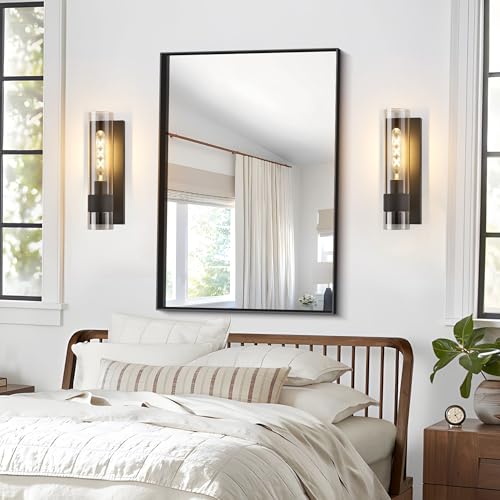 Black Wall Sconces Set of 2 (2 Count)