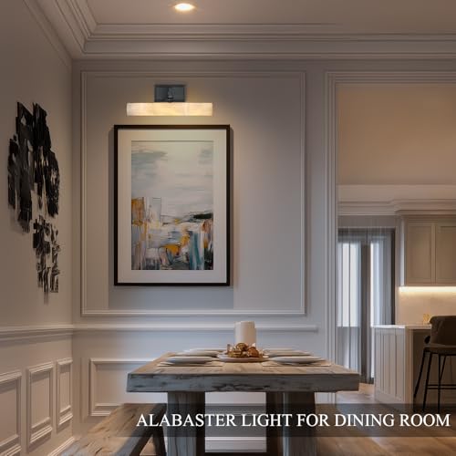 Alabaster Picture Light Hardwired