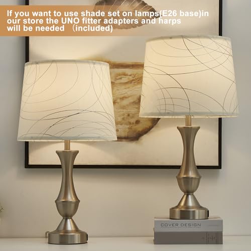 White Lampshades Set of 2 for Floor Lamp (2 Count)
