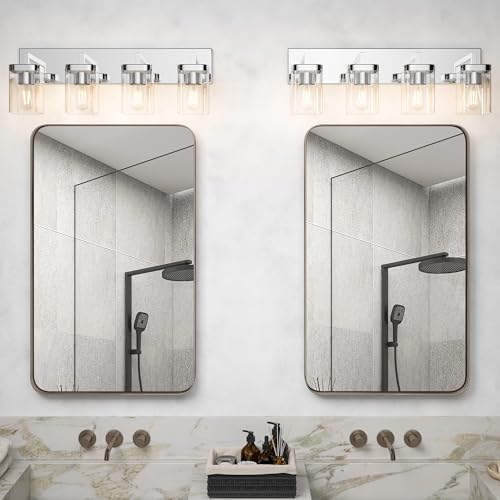 Chrome Bathroom Vanity Light