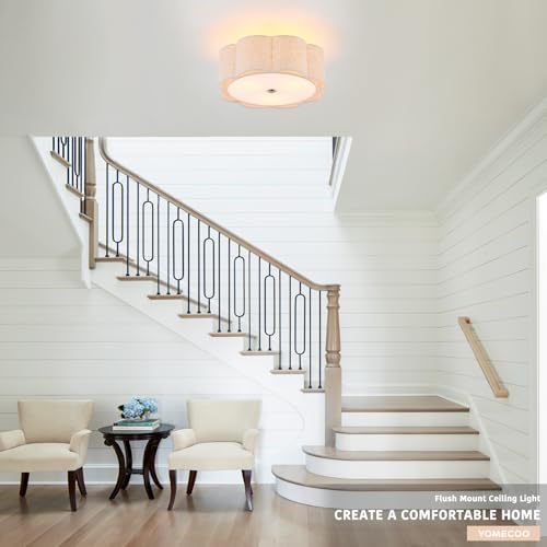 18" Large Semi Flush Mount Ceiling Light