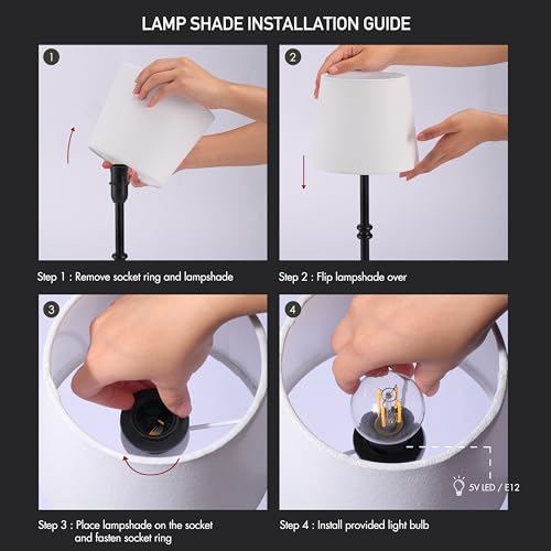 Seraph Cordless Rechargeable LED Table Lamp