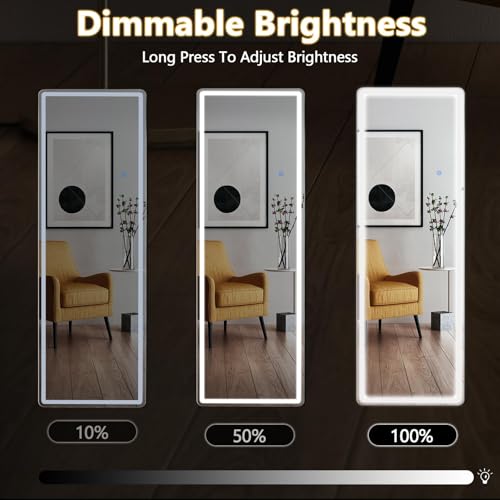 LED Full Length Floor Mirror