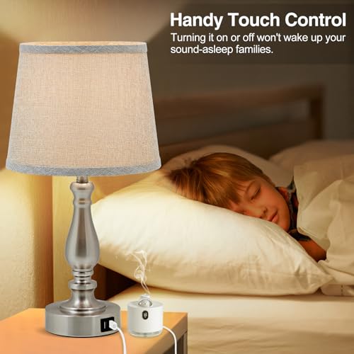 Table Lamps for Bedroom Set of 2 (2 Count)