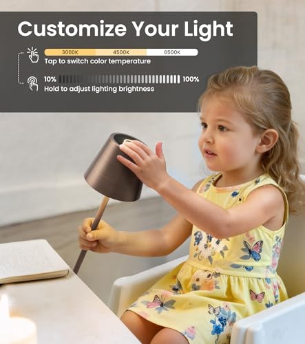 3 Pack Cordless Table Lamp (3 Count)