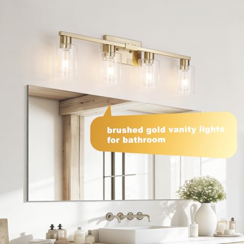 4 Light Bathroom Vanity Light