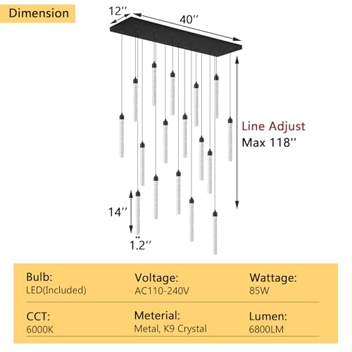 Rectangular Chandeliers 17