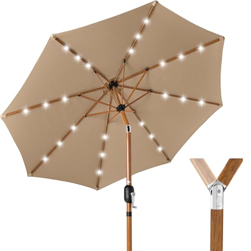 10ft Solar Market Patio Umbrella w