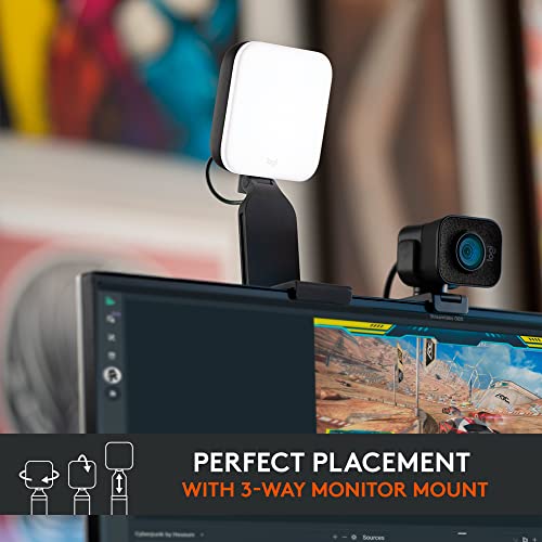 Logitech for Creators Litra Glow Premium LED Streaming Light