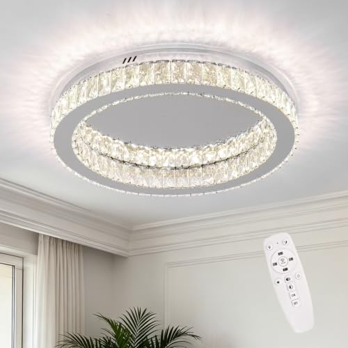 Dimmable Crystal LED Ceiling Light