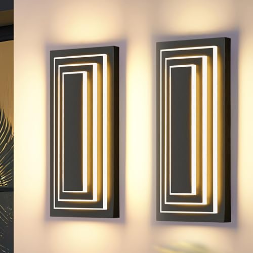Outdoor Wall Lights 3 (2 Count)