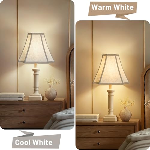 Square Cut Corner Bell Lamp Shades Set of 2 (2 Count)