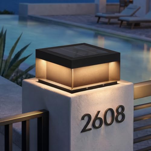 11.8'' Solar Post Lights Outdoor