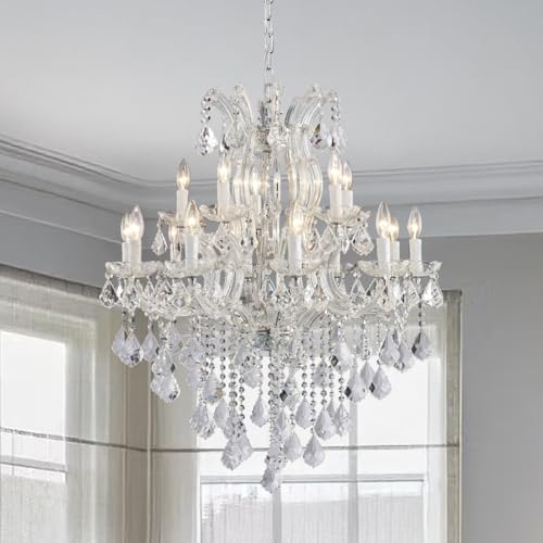 Modern Chrome Chandelier Light Fixture
