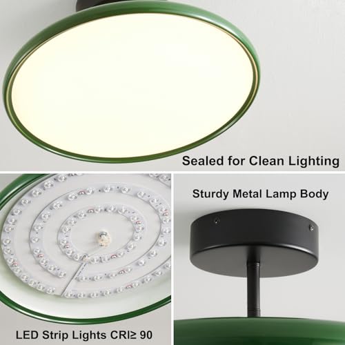 Nordic Semi Flush Ceiling Light