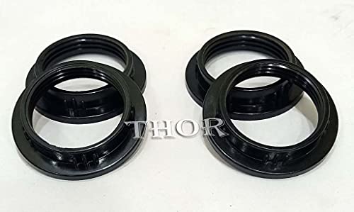 Black Socket Screw Bulbs Pendant Lamp Holder Ring for E26 Socket 4 Pieces Rustic Vintage Home Decor Gifts