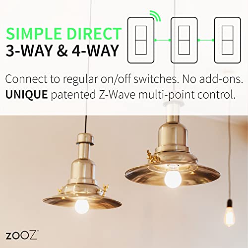 800 Series Z Wave Long Range Toggle Dimmer ZEN74