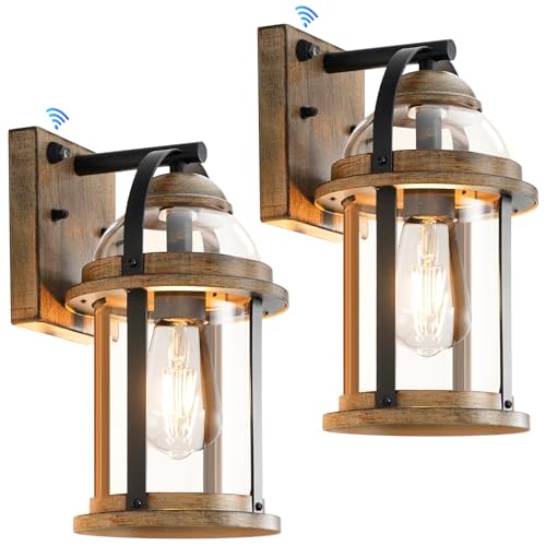 Dusk to Dawn Outdoor Wall Lights (2 Count)