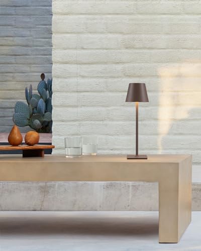 2 Pack Cordless Brown Table Lamps (2 Count)