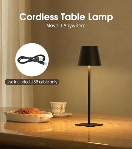 3 Pack Cordless Table Lamp (3 Count)