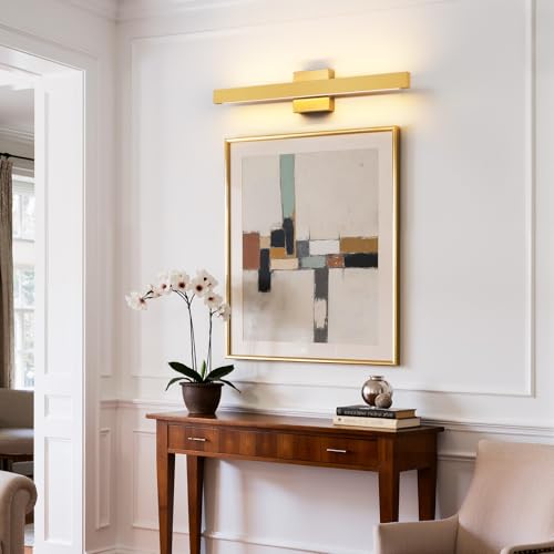 Gold Bathroom Vanity Light
