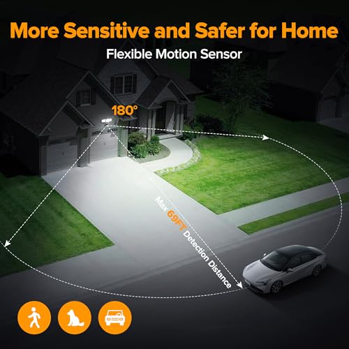 50W Motion Sensor Outdoor Lights