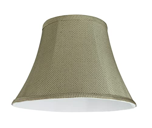 30214A Transitional Bell Shaped Spider Construction Lamp Shade