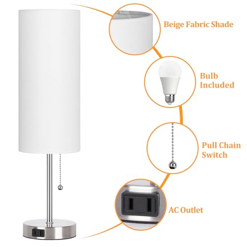 18" Table Lamp for Bedroom