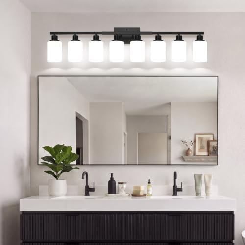 8 Light Bathroom Light Fixtures