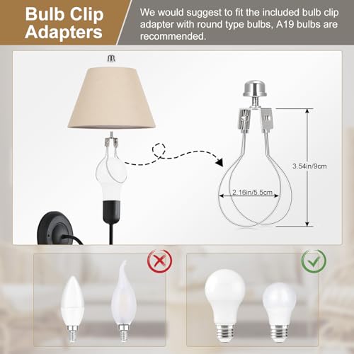 Small Lampshades Set of 2 (2 Count)