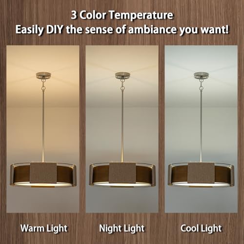 19.7'' Rustic Rattan Chandeliers