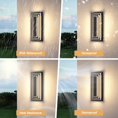 Outdoor Wall Lights 3 (2 Count)